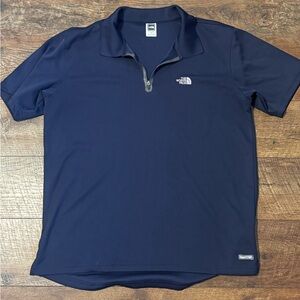 The North Face Men's Dark Blue Polo Shirt